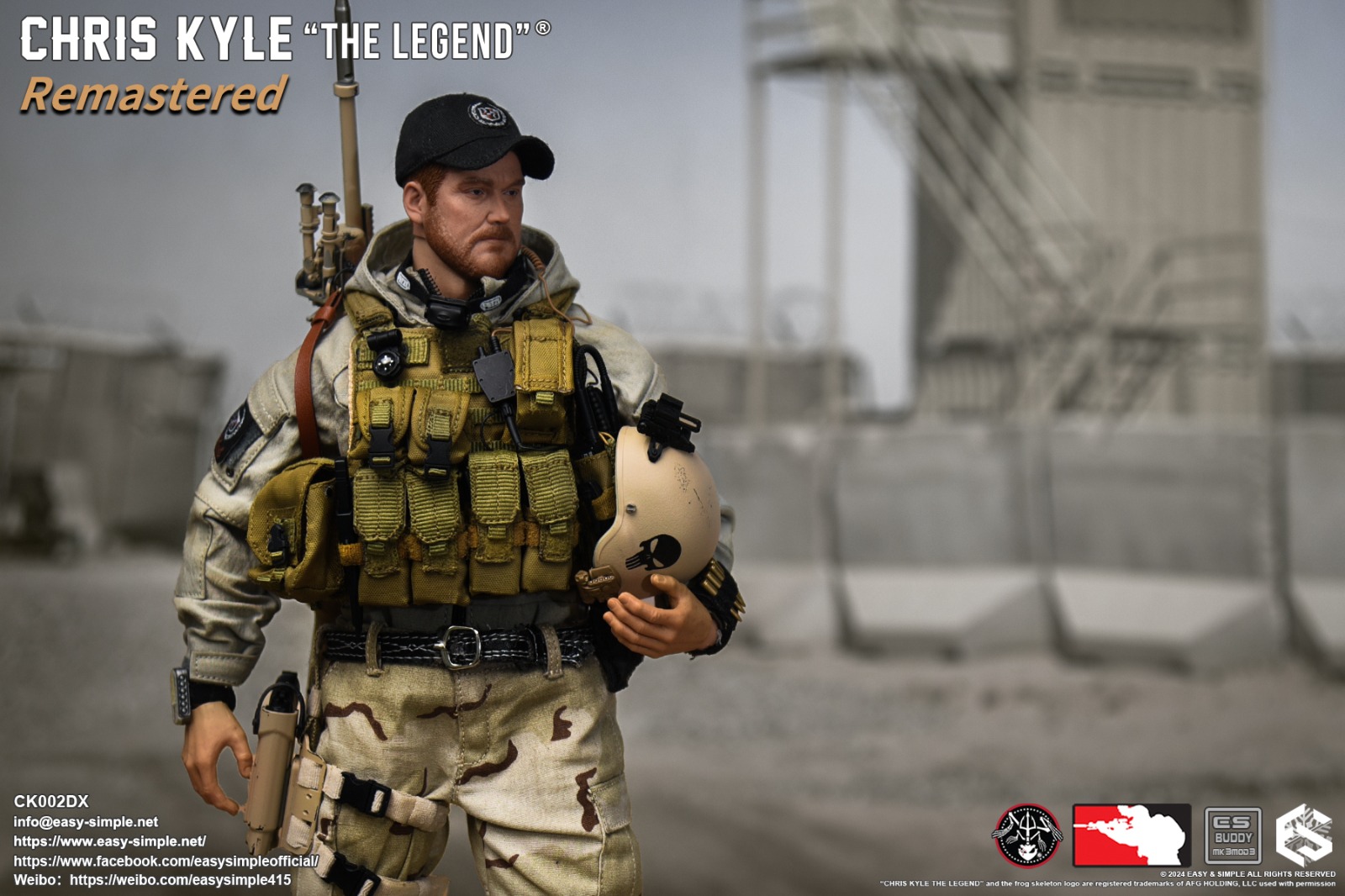 BlackOpsToys X Easy&Simple ES CK002DX Chris Kyle "The Legend" Remastered (Deluxe Version)