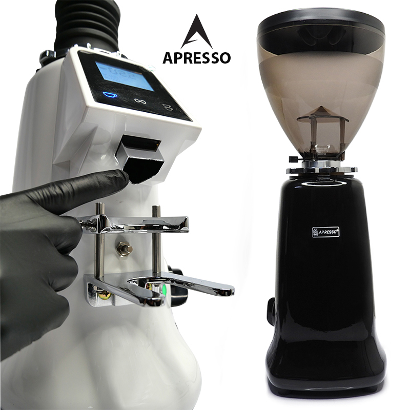 Digital touch screen coffee grinder machine -Burrs 64 mm.