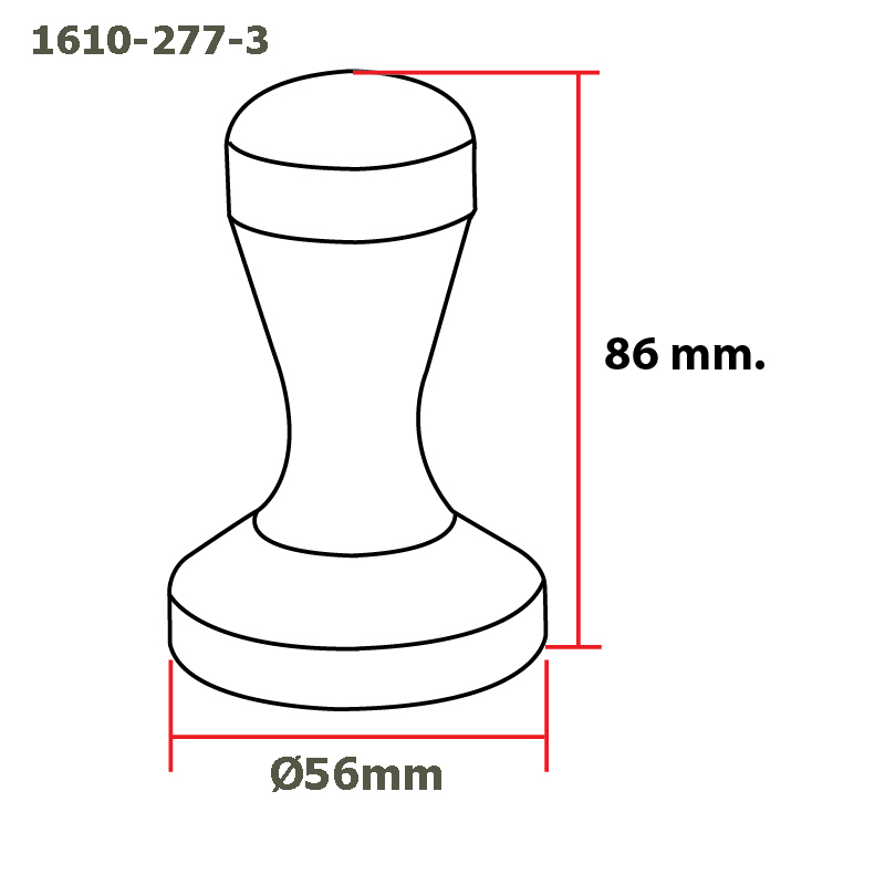 แทมเปอร์ ที่กดกาแฟ สแตนเลส