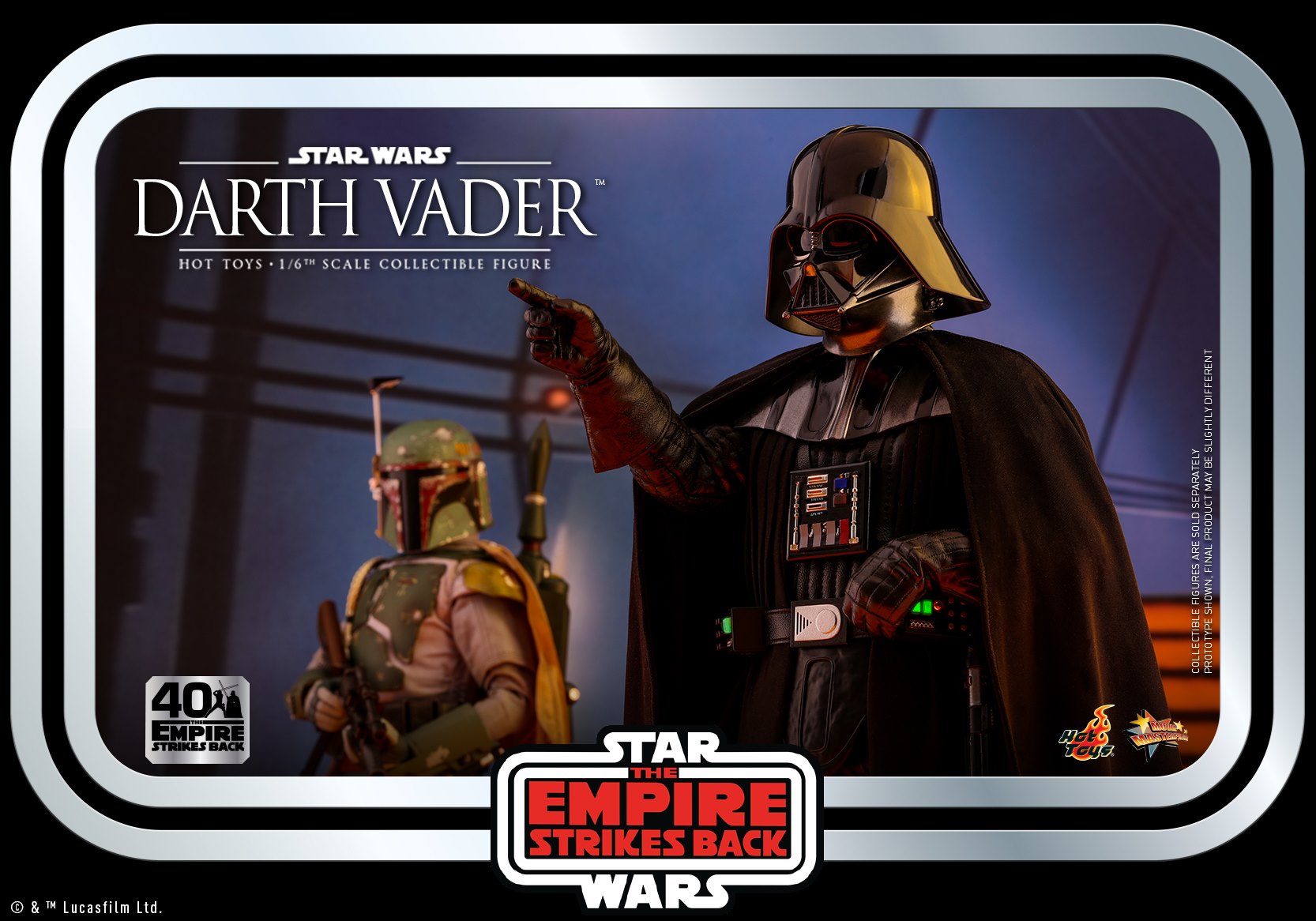 Hot Toys MMS572 Star Wars The Empire Strikes Back™ 1/6 Darth Vader™ (The Empire Strikes Back 40th Anniversary Collection)