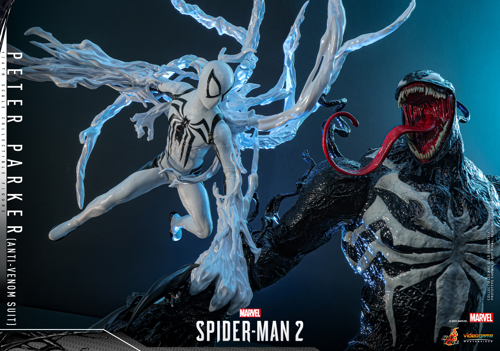 Hot Toys VGM69 Marvel's Spider-Man 2 - Peter Parker (Anti-Venom Suit)