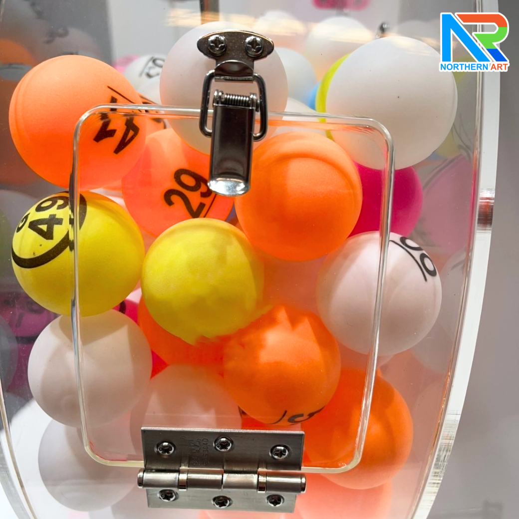 เกมส์หมุนบอลไฟฟ้า ตั้งโต๊ะ ขนาด (W)40 X (L)33 X (H)60 cm. หมุนได้ 360 องศา (ไม่รวมลูกบอล)