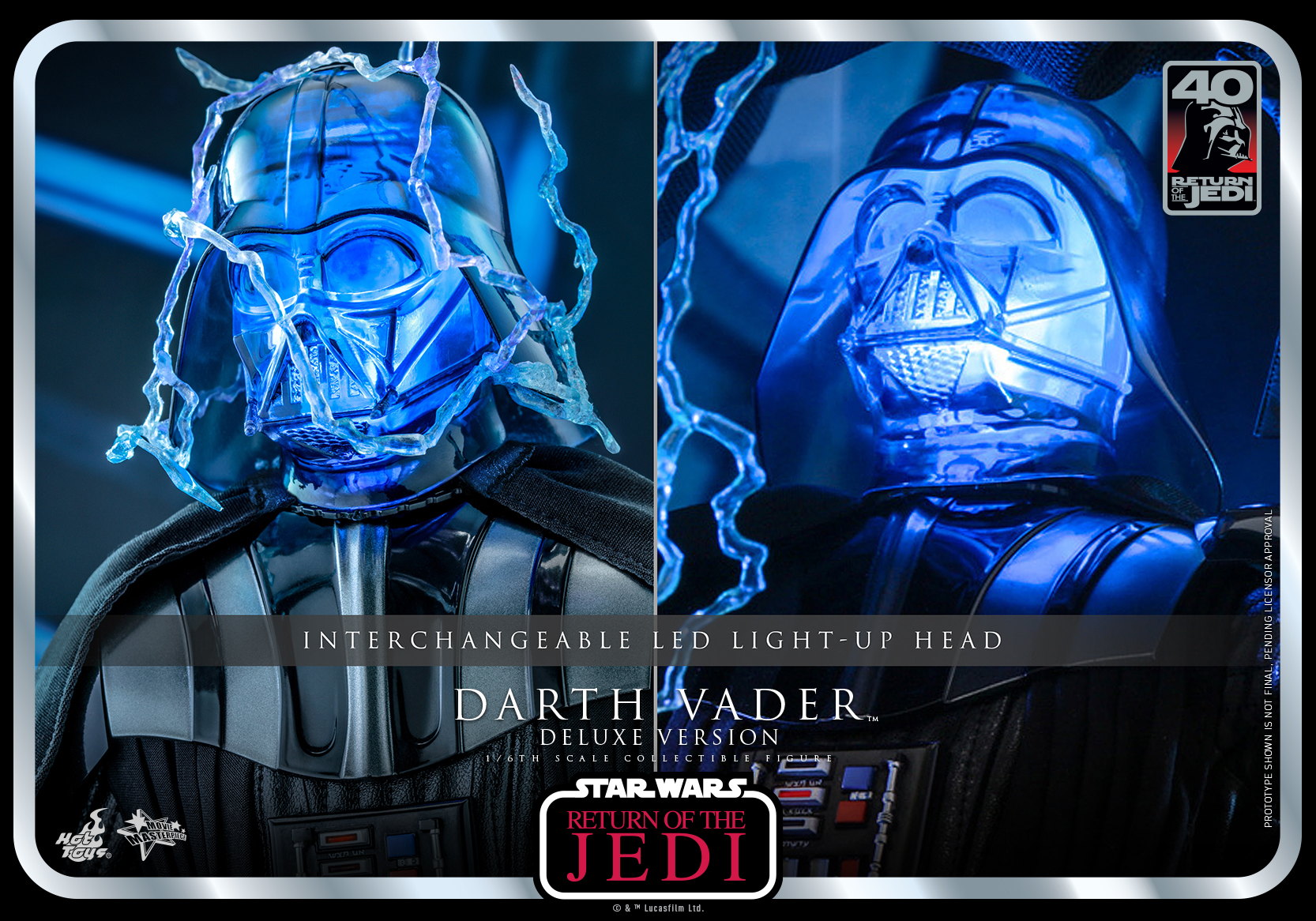 Hot Toys MMS700 1/6 Star Wars Episode VI: Return of the Jedi ™ - Darth Vader™ (Deluxe Version)