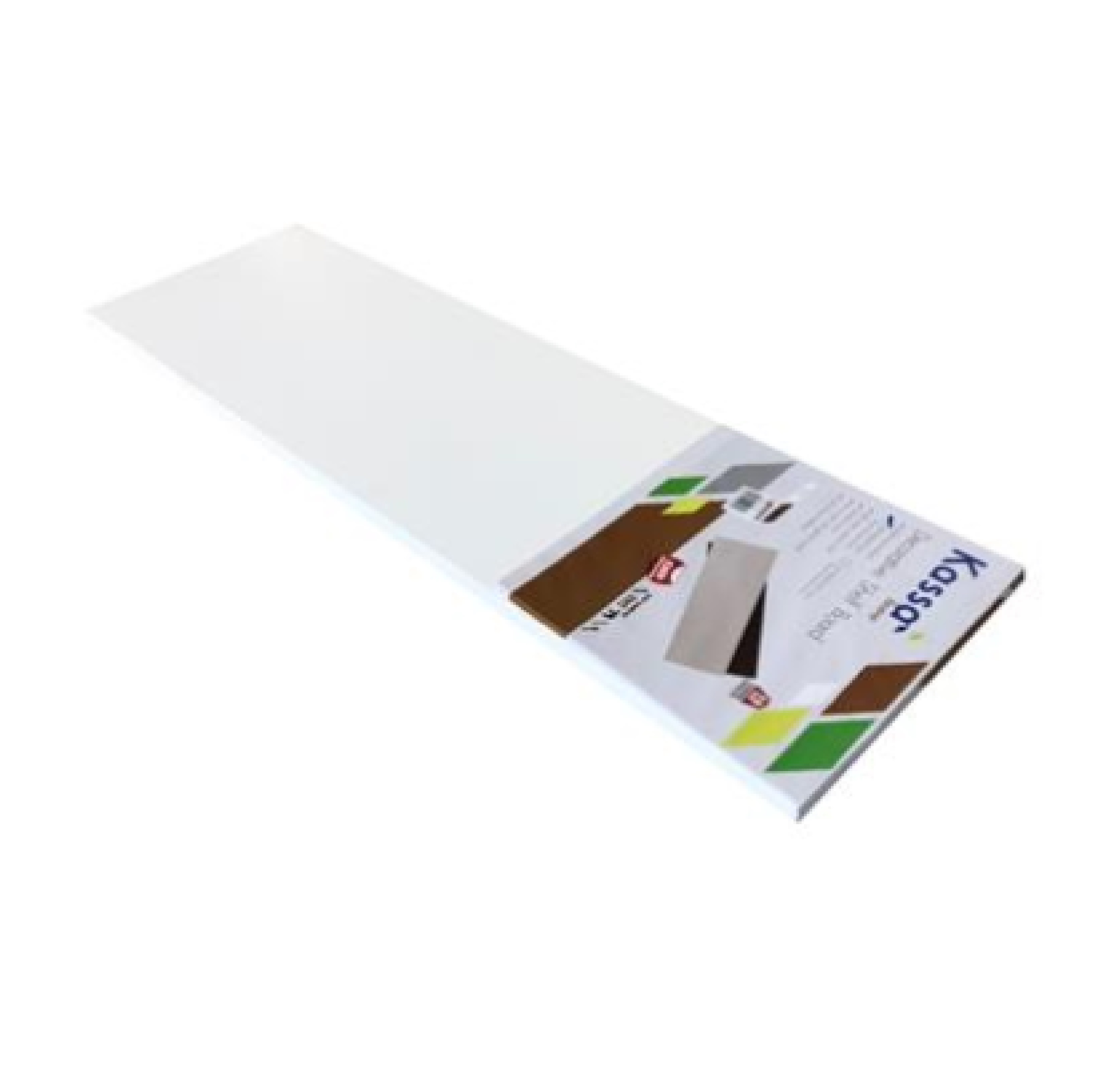 แผ่นชั้นไม้ปิดผิวเมลามีน KASSA HOME รุ่น BIH-WM-2480W ขนาด 80 x 24 ซม. สีขาว/ดำ