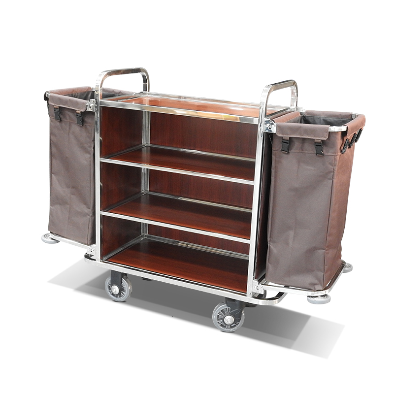 3-layer cleaning cart-Housekeeping cart