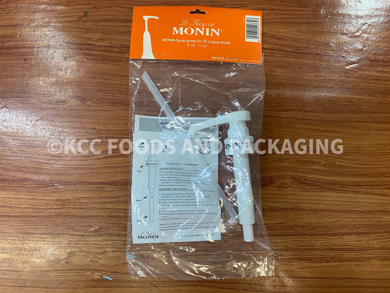 หัวปั๊ม MONIN (5 ml.)