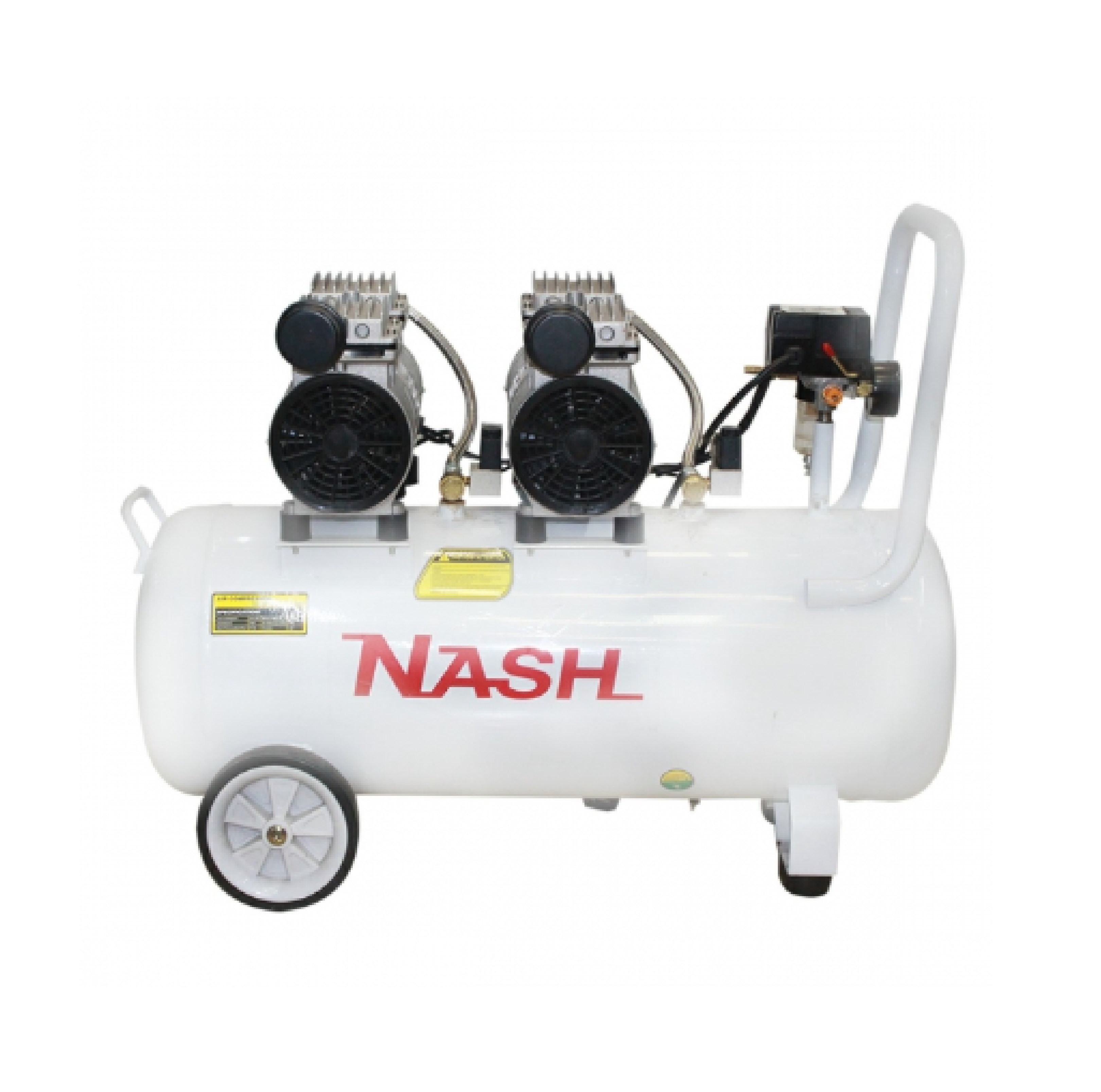 NASH ปั๊มลม Oil free 50 ลิตร 1 แรงม้า รุ่น 5001L