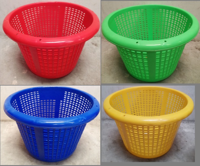 P06634 หลัวปลา จุ 40กิโล อย่างหนา 704 สิงค์ (53.5x53.5 x 38 cm)(ราคาส่งต่อ 10 ใบ: 220 ต่อใบ)