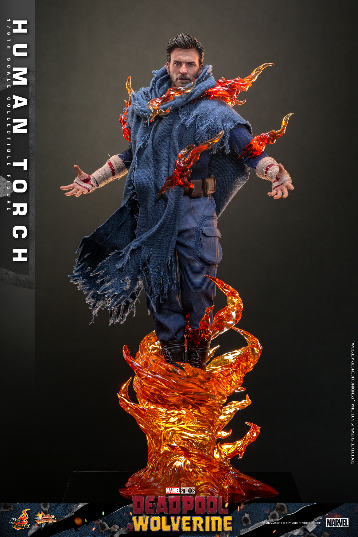 Hot Toys MMS789 Deadpool & Wolverine - Human Torch