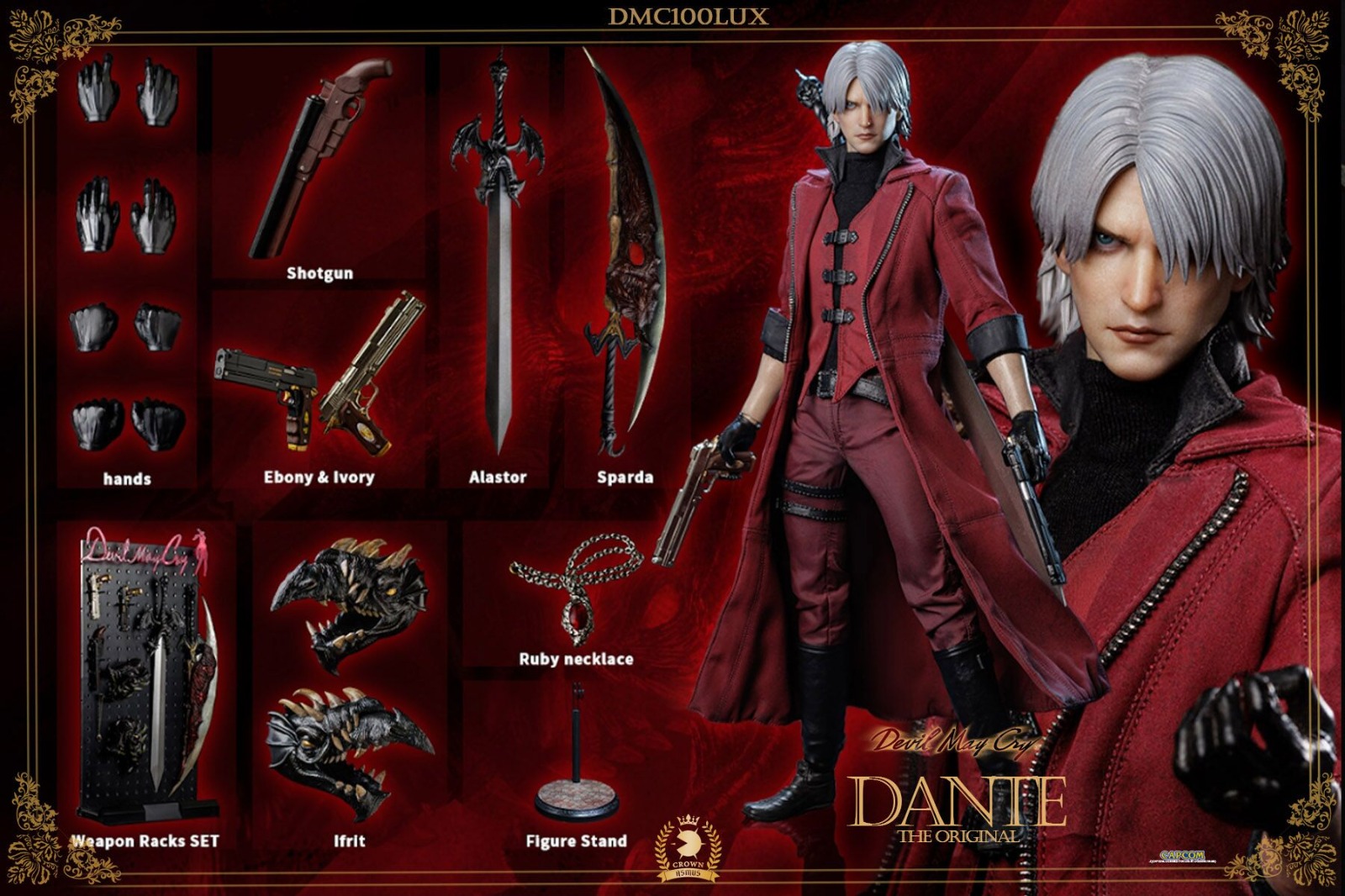Asmus Toys DMC100LUX Devil May Cry - Dante The Original (Deluxe Edition)