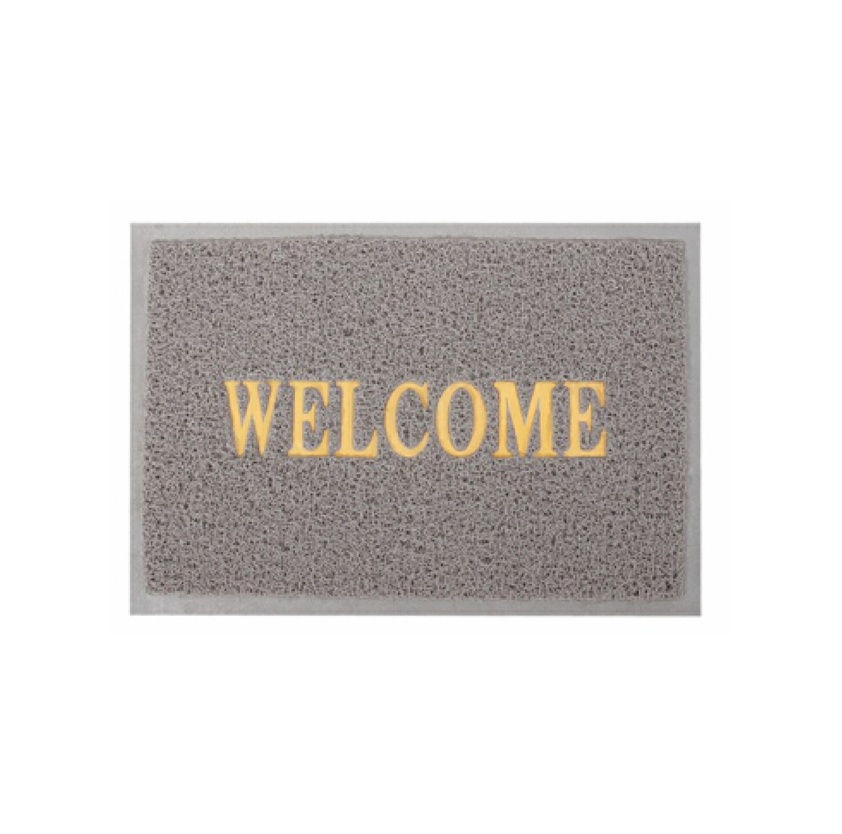พรมทางเข้าพิมพ์ WELCOME GIANT KINGKONG รุ่น MJ4060-W-GY ขนาด 40 x 60 ซม. สีเทา