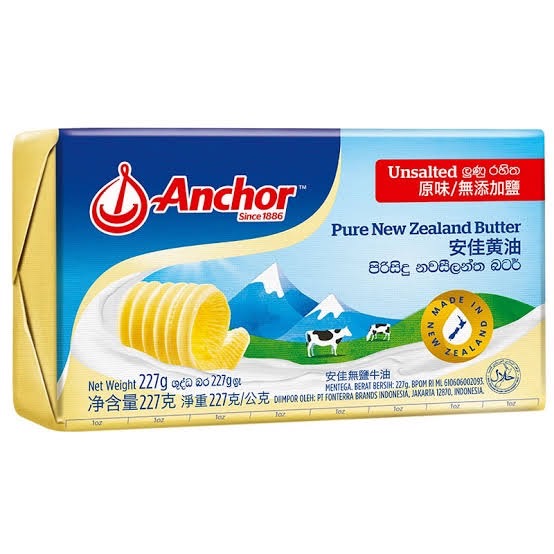 Anchor - เนยสด ชนิดเค็ม / จืด (227 กรัม)