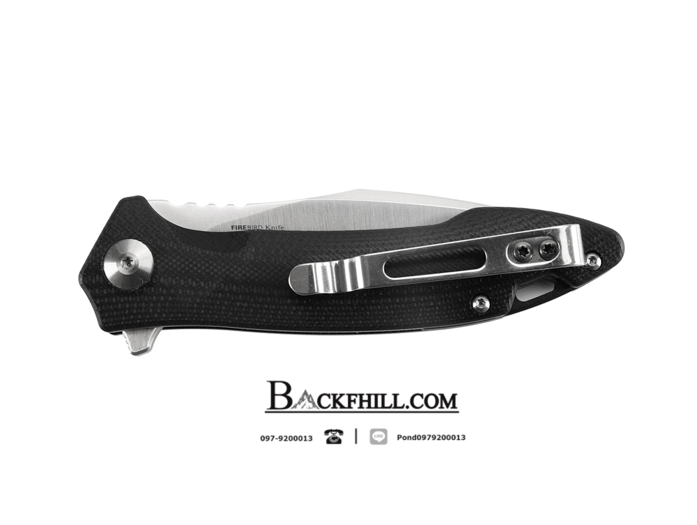 มีดพับ Ganzo กานโซ่ รุ่น FH51-BK / D2 Steel / ของแท้ 100%