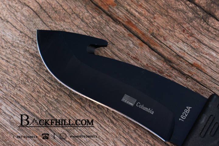 มีดใบตายลุยน้ำ COLUMBIA รุ่น 1628 A พร้อมซอง KYDEX
