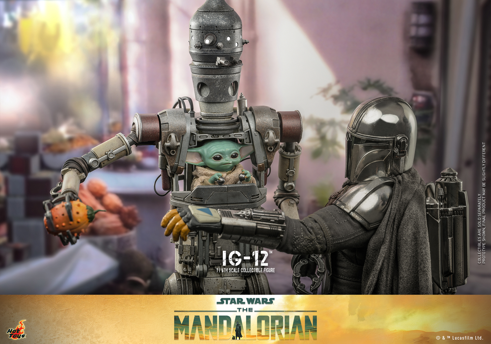 Hot Toys TMS104 1/6 Star Wars: The Mandalorian™ - IG-12™