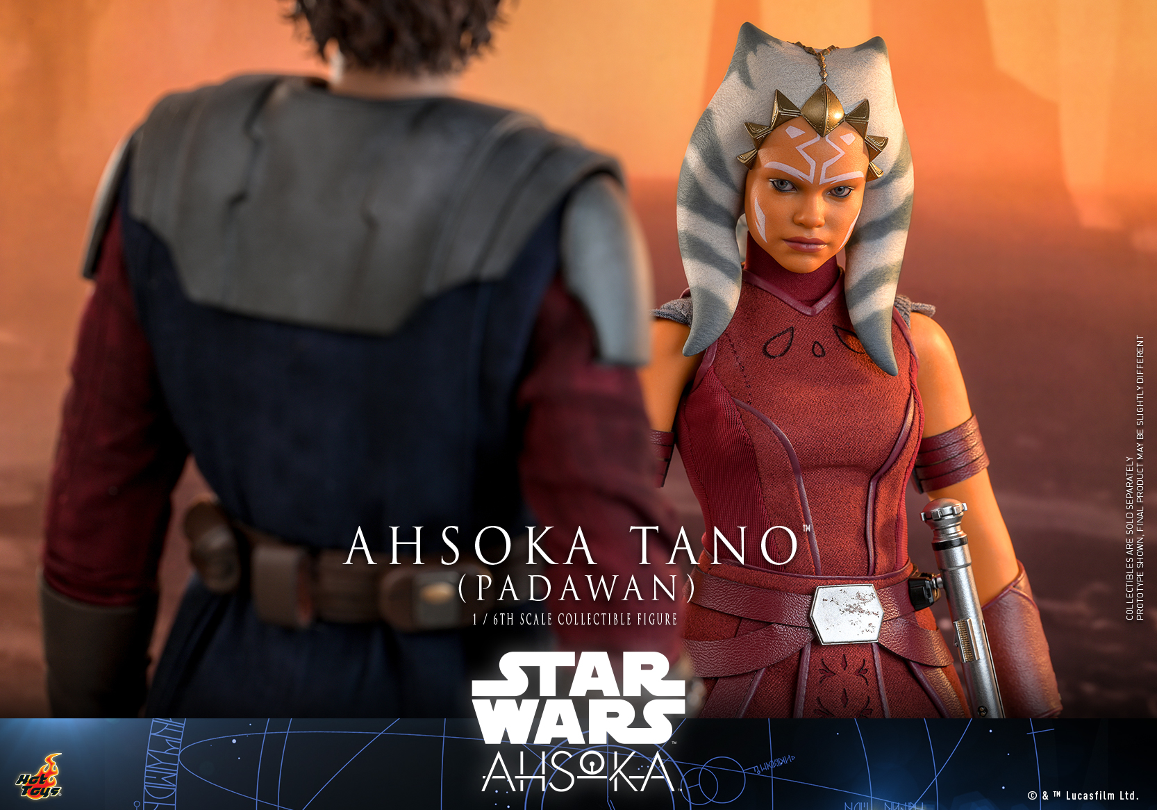 Hot Toys TMS123 1/6 Star Wars: Ahsoka™ - Ahsoka Tano™ (Padawan)