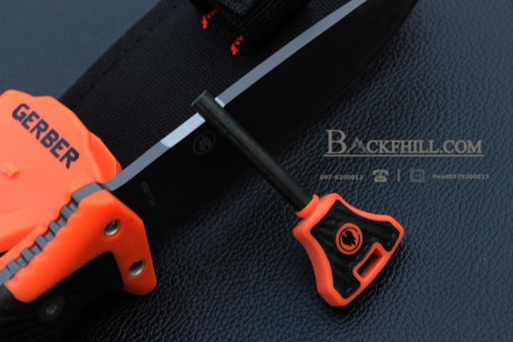 มีดใบตายสุดยอดมีดลุยป่า Gerber bear grylls Ultimate Pro fixed Blade OEM ขนาด 10 นิ้ว พร้อมอุปกรณ์