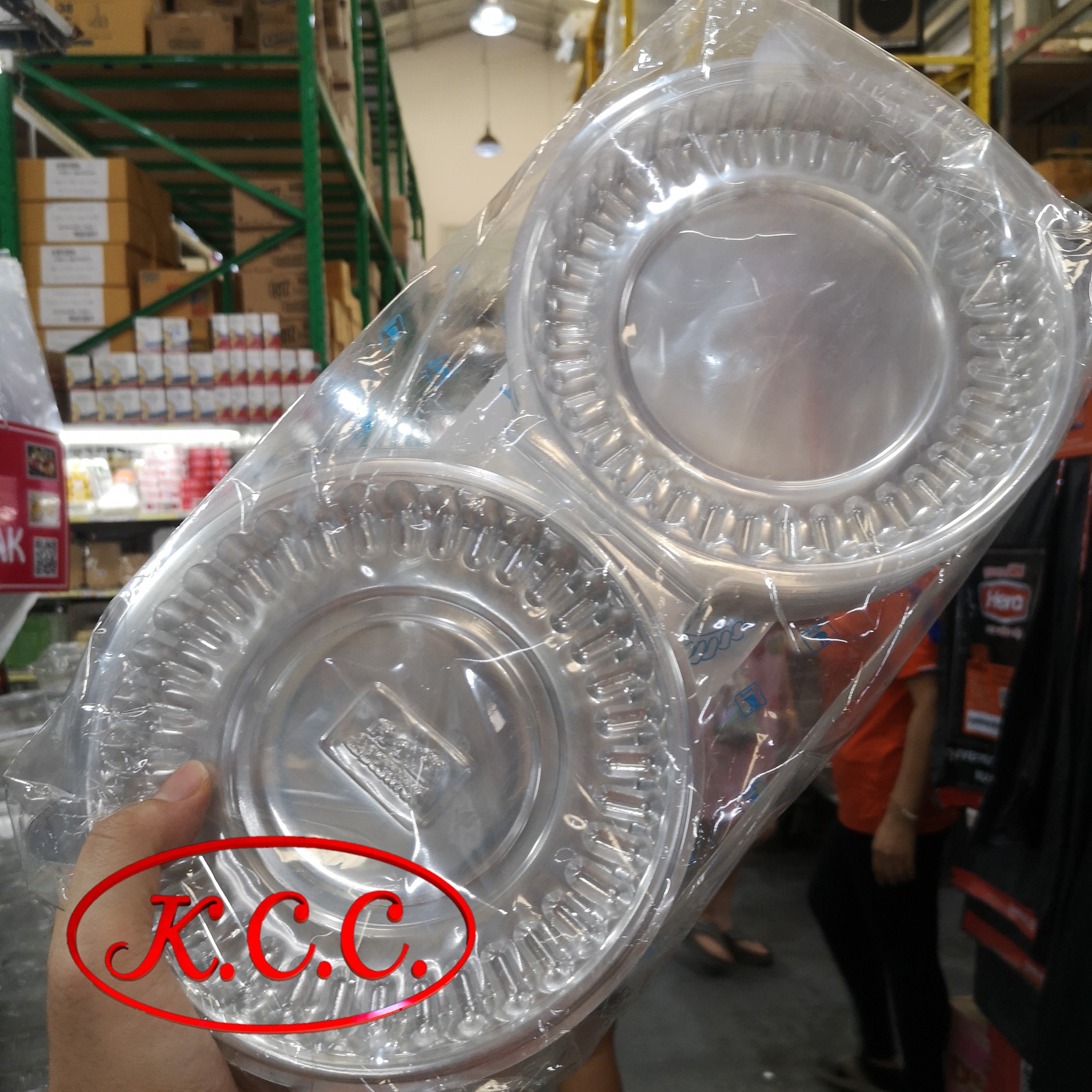 กล่อง เบเกอรี่ ใส ทรงกลม R 1 (50 ใบ) สอบถามราคาล่าสุดได้ที่ Line : @kccfood