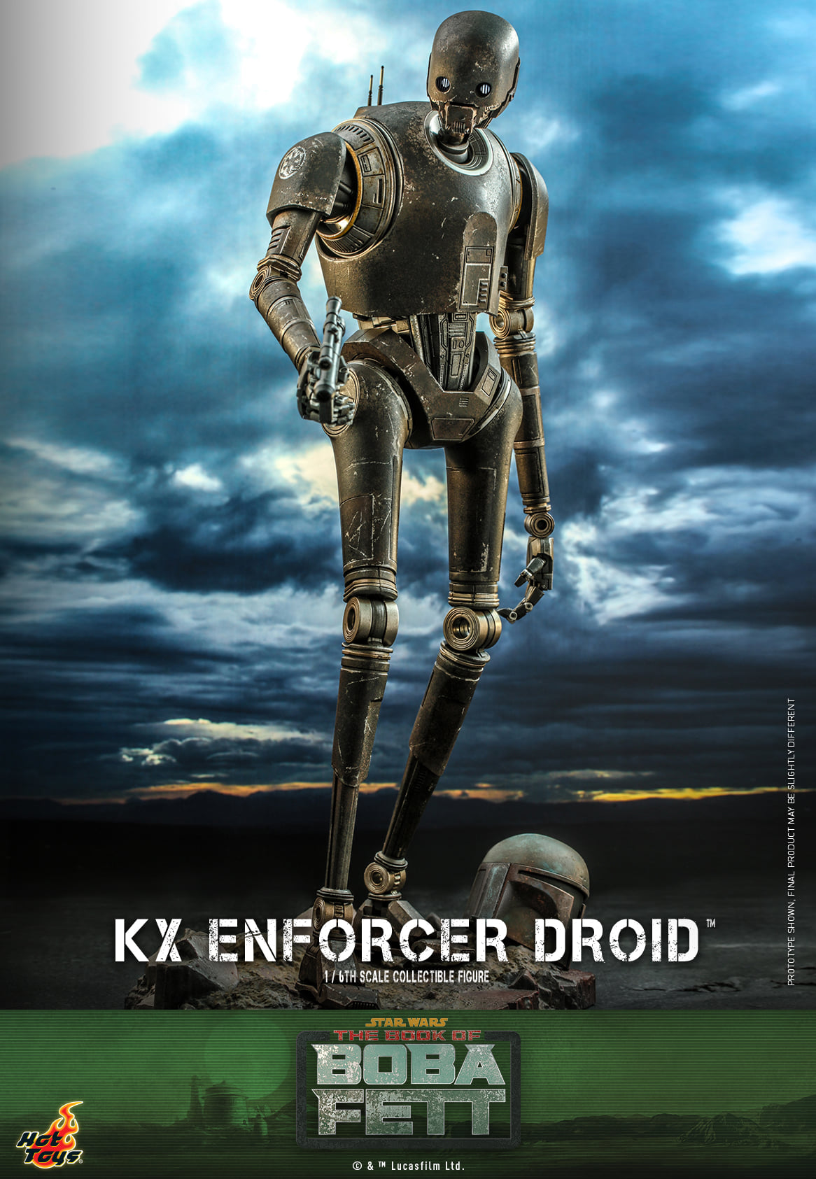 Hot Toys TMS072 1/6 Star Wars: The Book of Boba Fett™ - KX Enforcer Droid™