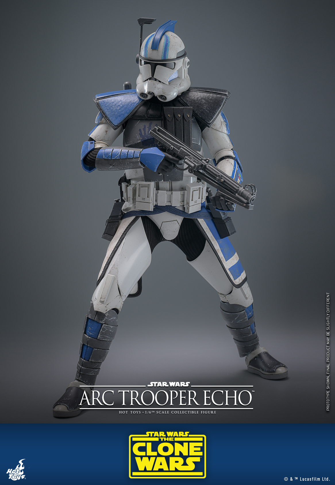 Hot Toys TMS133 Star Wars: The Clone Wars - Arc Trooper Echo