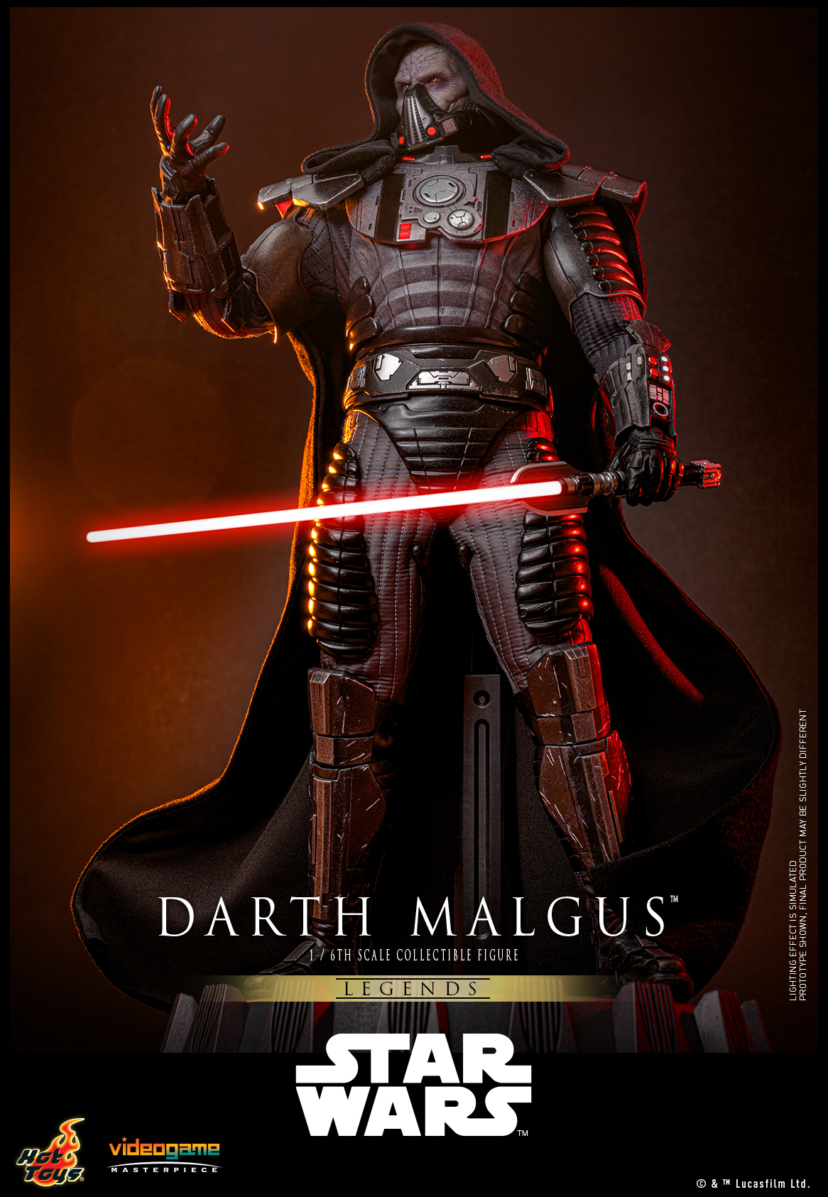 Hot Toys VGM70 Star Wars - Darth Malgus