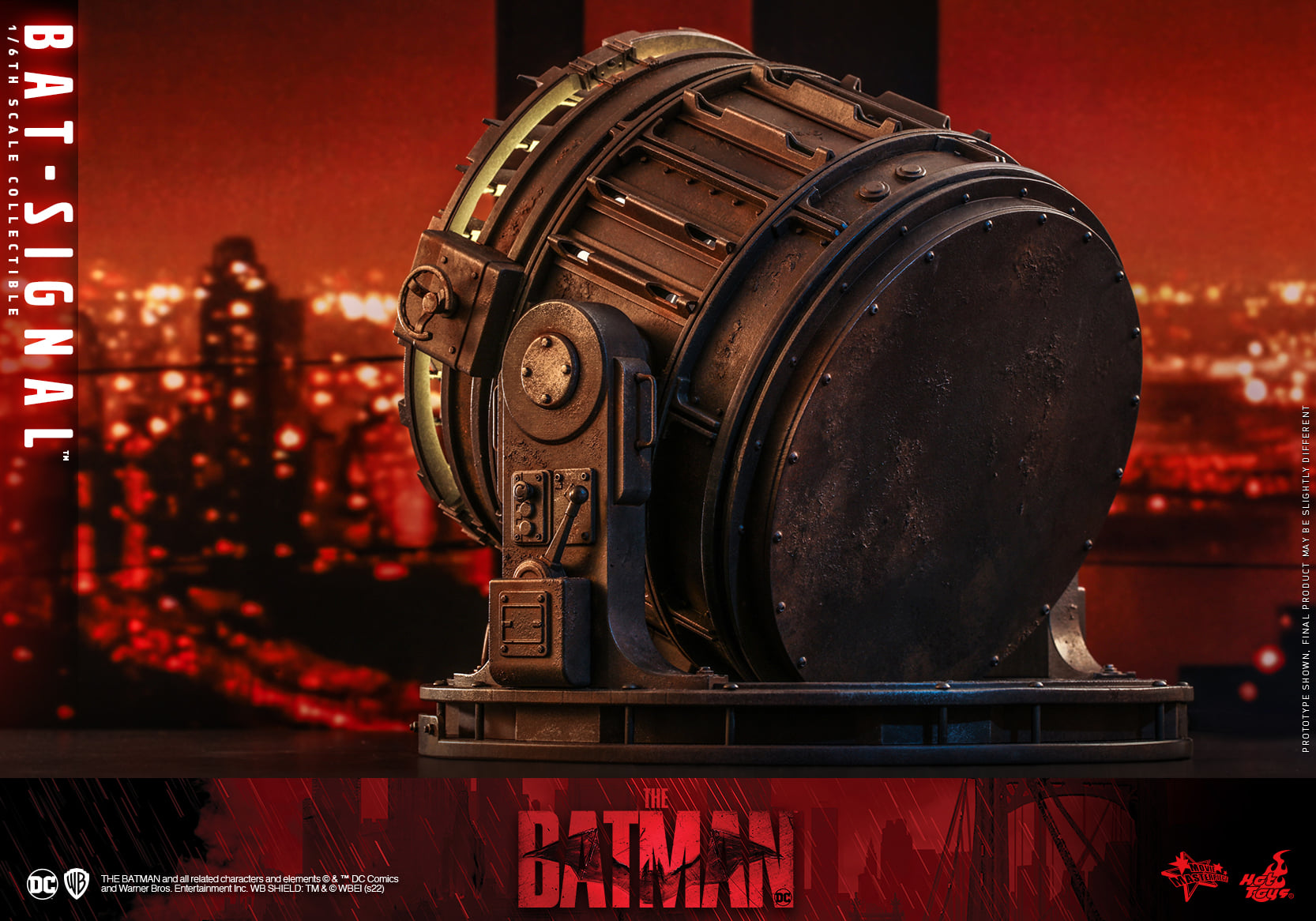 Hot Toys MMS640 1/6 The Batman - Bat-Signal