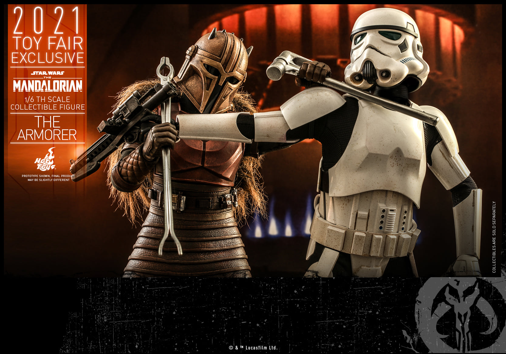Hot Toys TMS044 16 Star Wars The Mandalorian™ - The Armorer™ [Toy Fair Exclusive 2021]