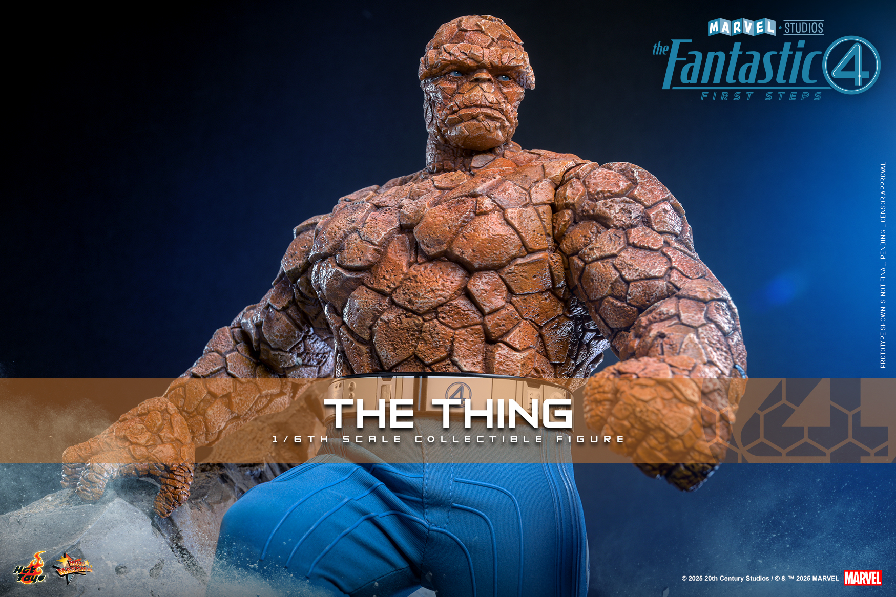 25/08/2568 Hot Toys MMS813 The Fantastic Four: First Steps - The Thing
