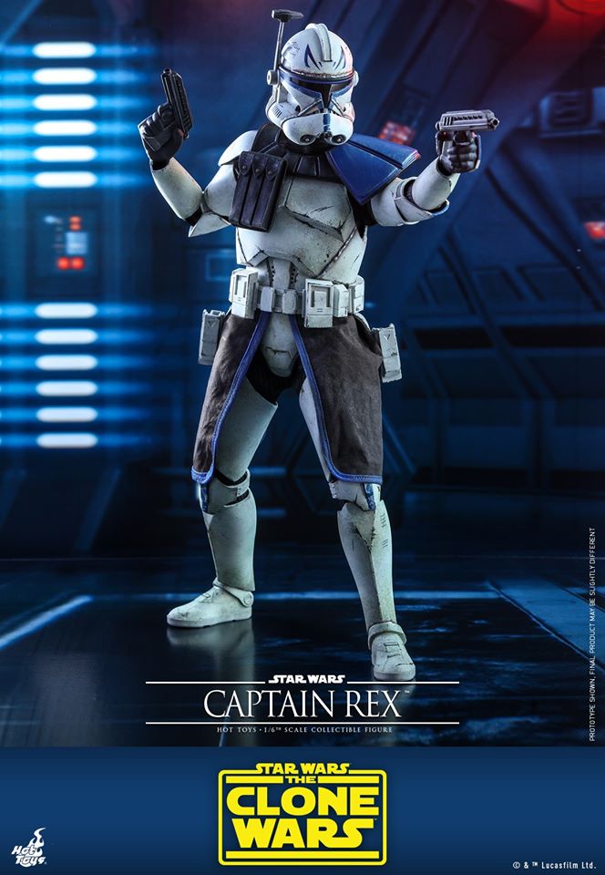 Hot Toys TMS018 Star Wars: The Clone Wars 1/6 Captain Rex