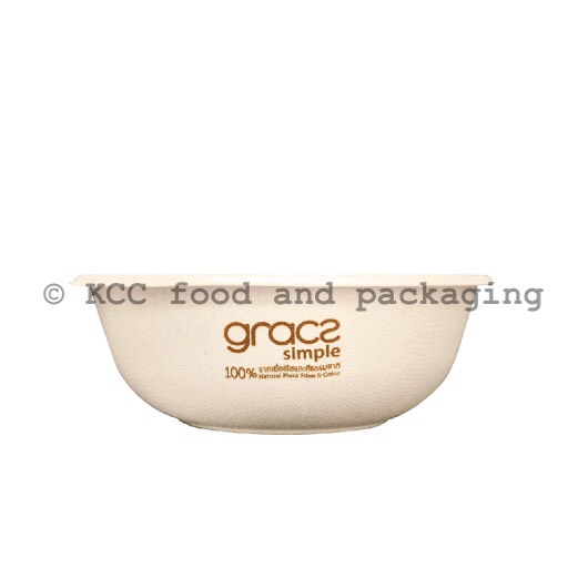 ชามเยื่อธรรมชาติ 500 ml. (50ใบ) L001 เกรซ สอบถามราคาล่าสุดได้ที่ Line : @kccfood