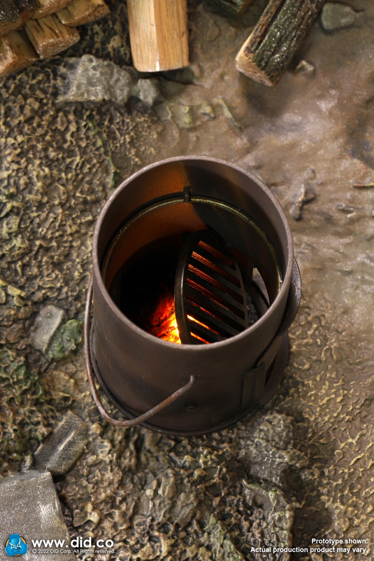 DID E60067 1/6 WWII Stove Diorama Set