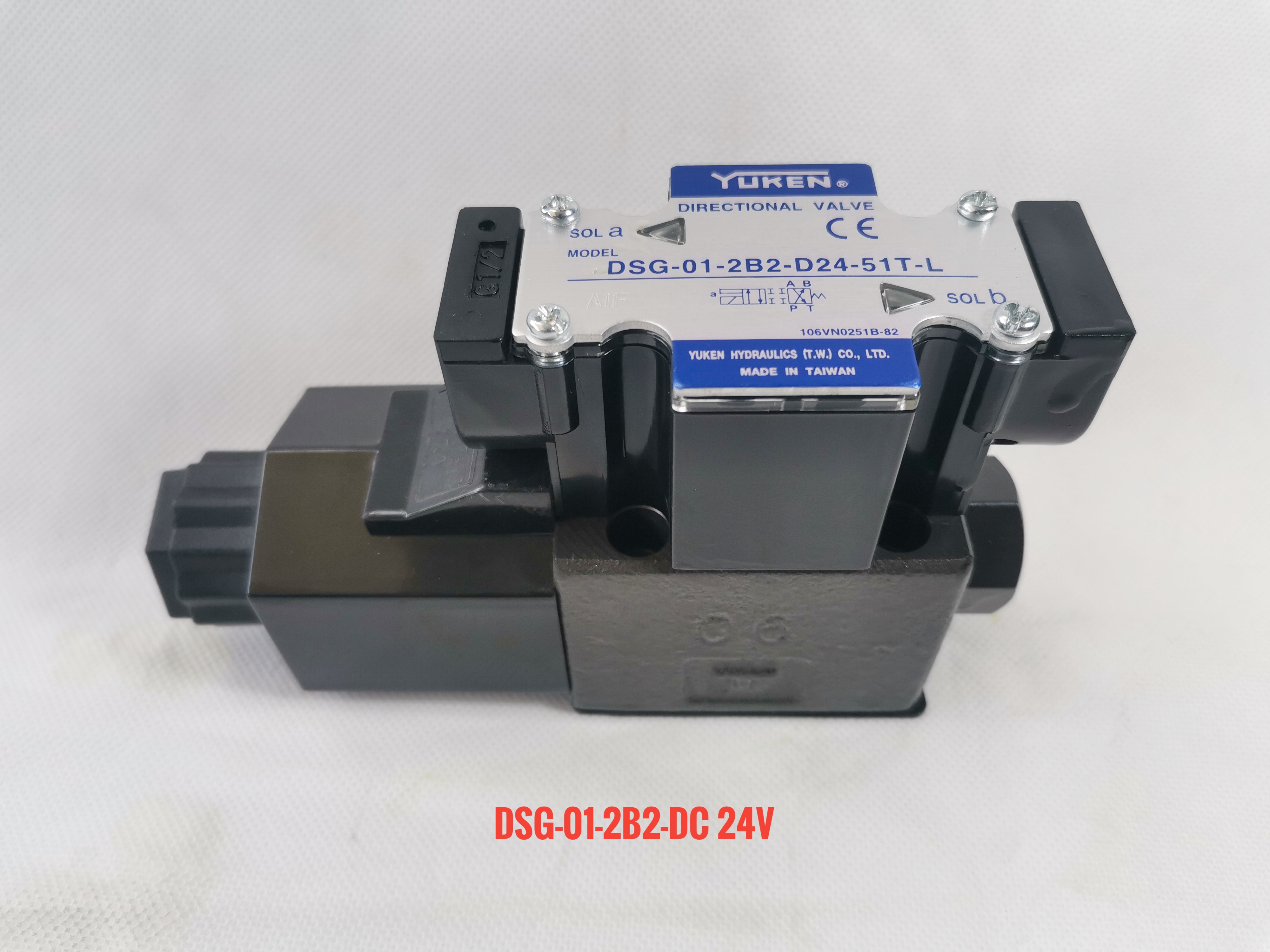 Solenoid valve hydraulic DSG-01-2B2-DC24V