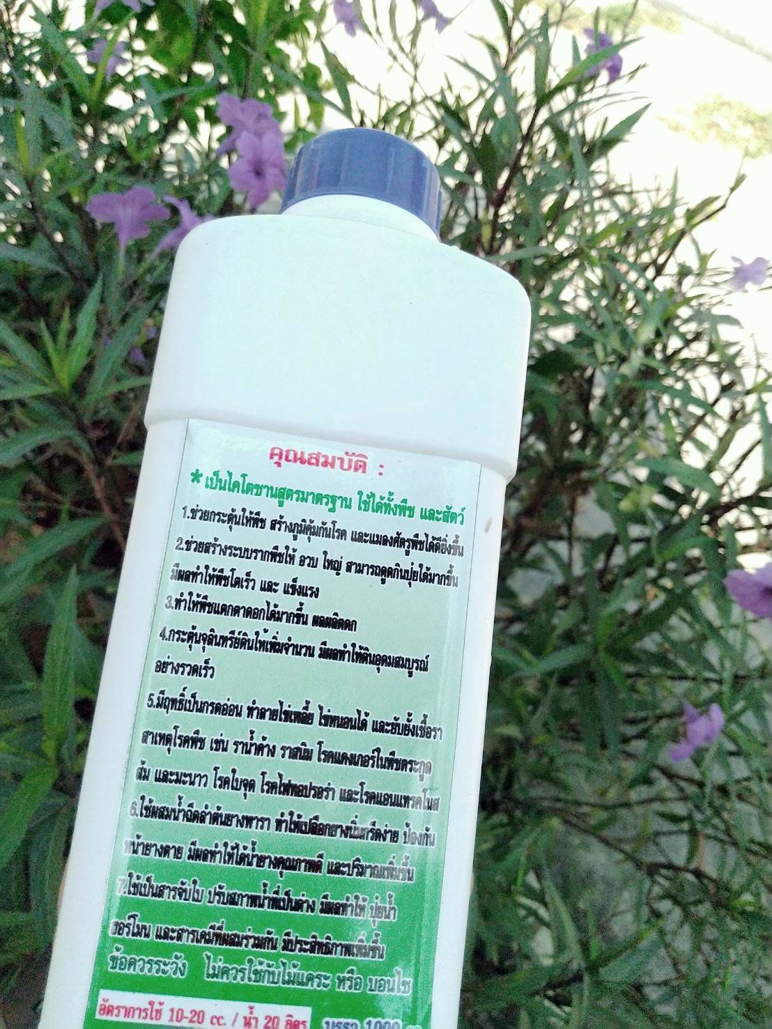 ไคโตซาน สารไบโอโพลิเมอร์ชีวภาพ ขนาด 1 ลิตร