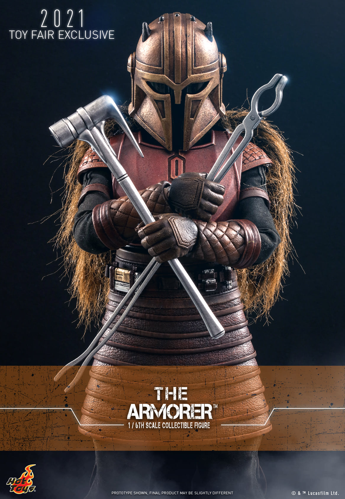 Hot Toys TMS044 16 Star Wars The Mandalorian™ - The Armorer™ [Toy Fair Exclusive 2021]