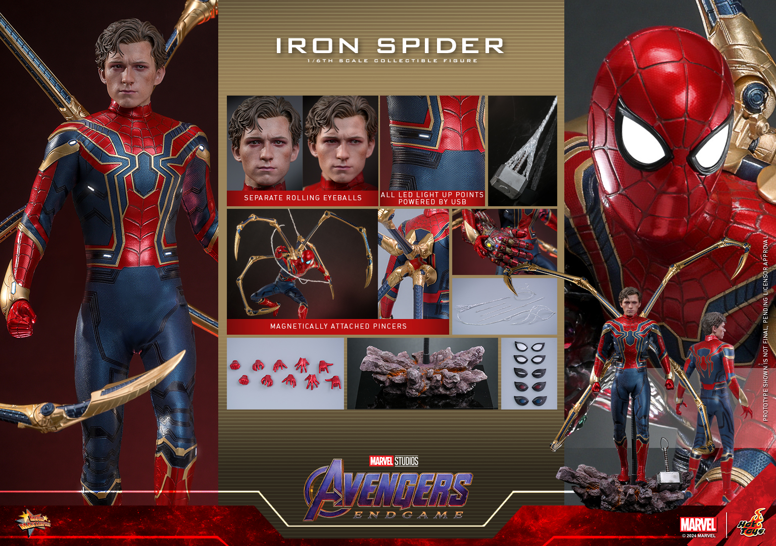 Hot Toys MMS761 Avengers: Endgame - Iron Spider