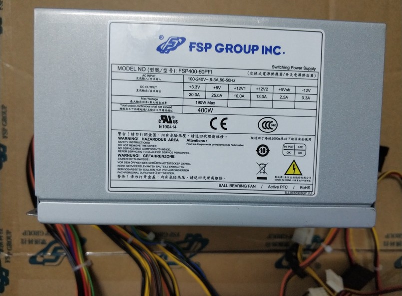 POWER SUPPLY FSP400-60PFI / 400W / SIEMENS