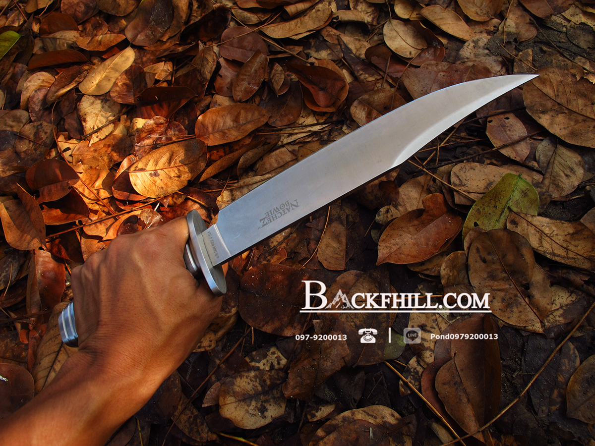 มีดใบตายทรงโบวี่ COLD STEEL MASTER Natchez Bowie (OME) AAA