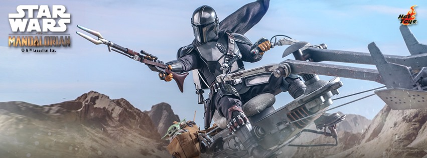 Hot Toys TMS052 1/6 Star Wars: The Mandalorian™ - The Mandalorian™ and Grogu™ (Deluxe Version)