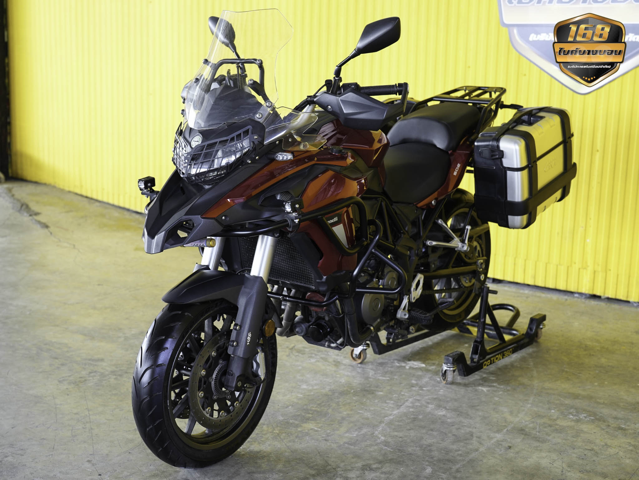 Benelli TRK 502 ปี 2018 ใช้ดาวห์เริ่มต้นที่ 19,000 บ.