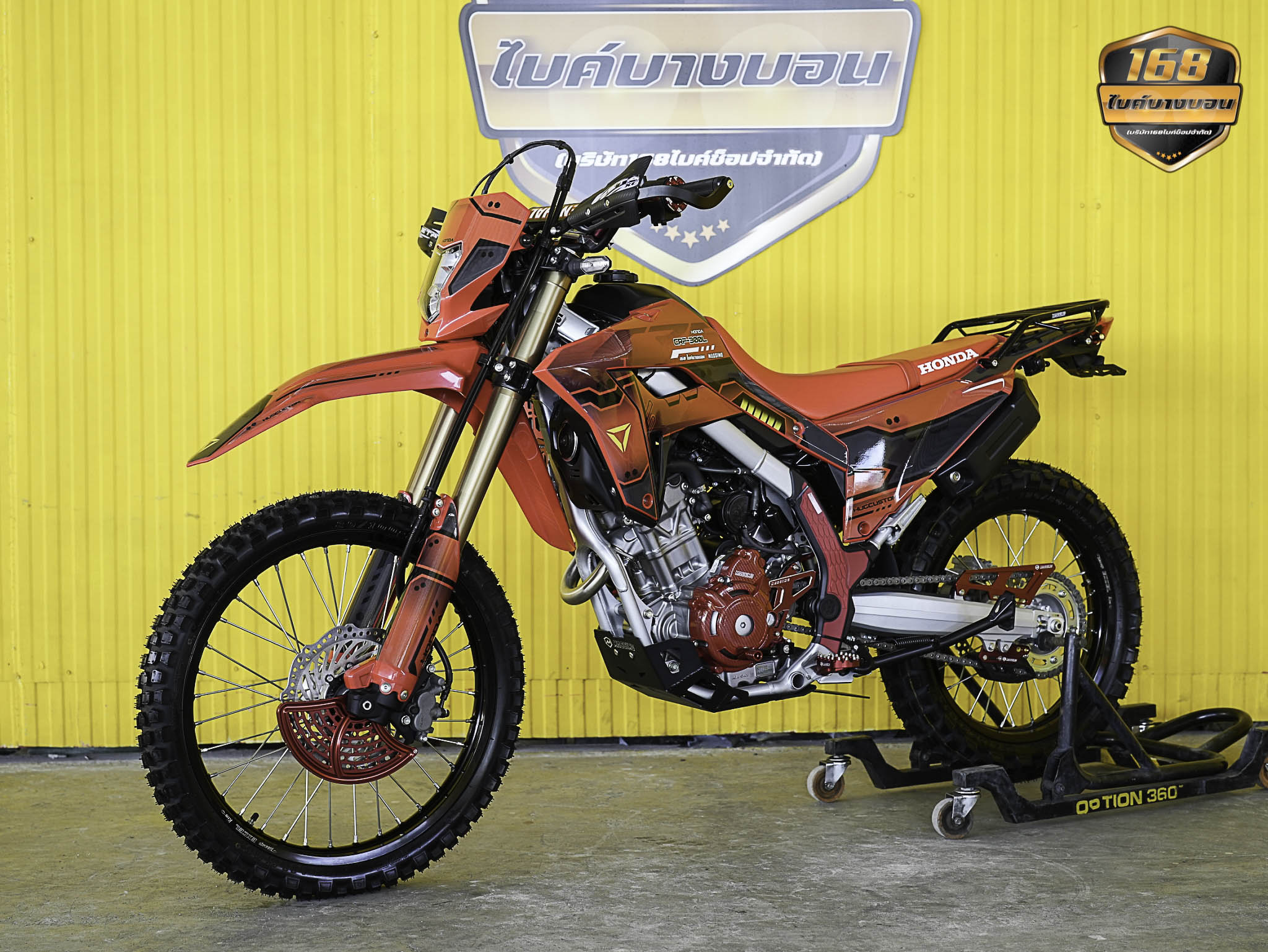 NEW Honda CRF300 L 2025 (รถป้ายเเดงเเต่งให้ครบ สด-ผ่อน )