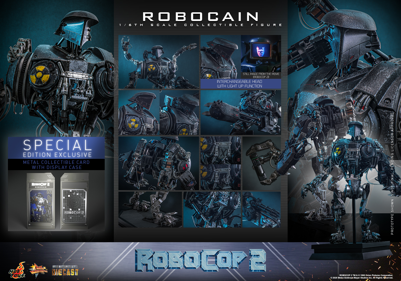 25/08/2568 Hot Toys MMS828D75 RoboCop 2 - RoboCain