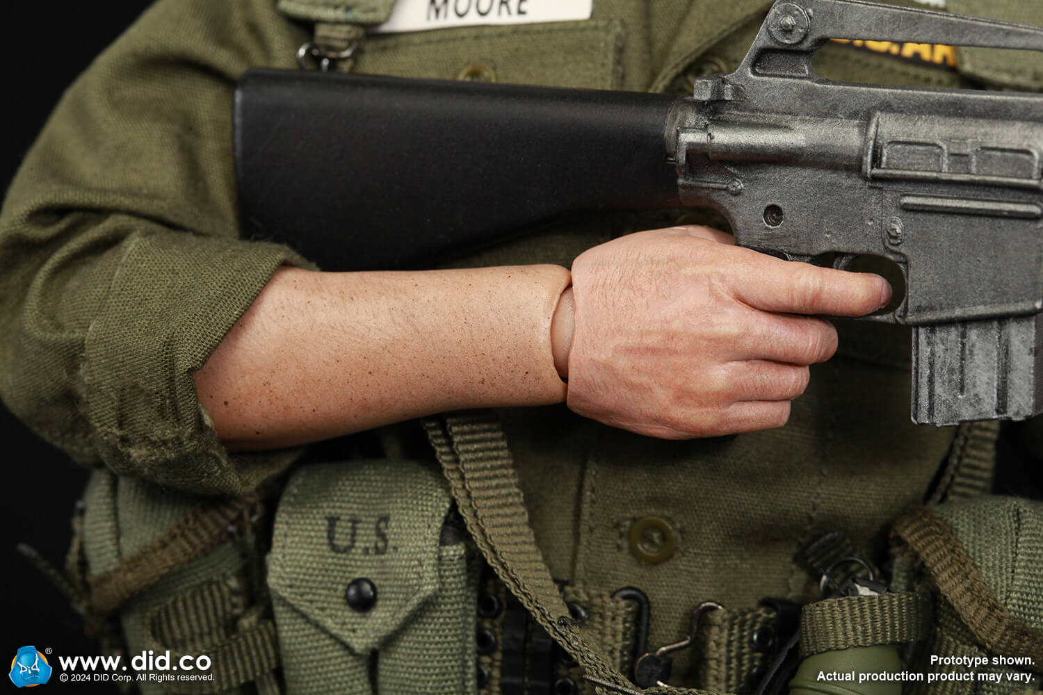 DID V80174 1/6 Vietnam War U.S. Army Lt. Col. Moore