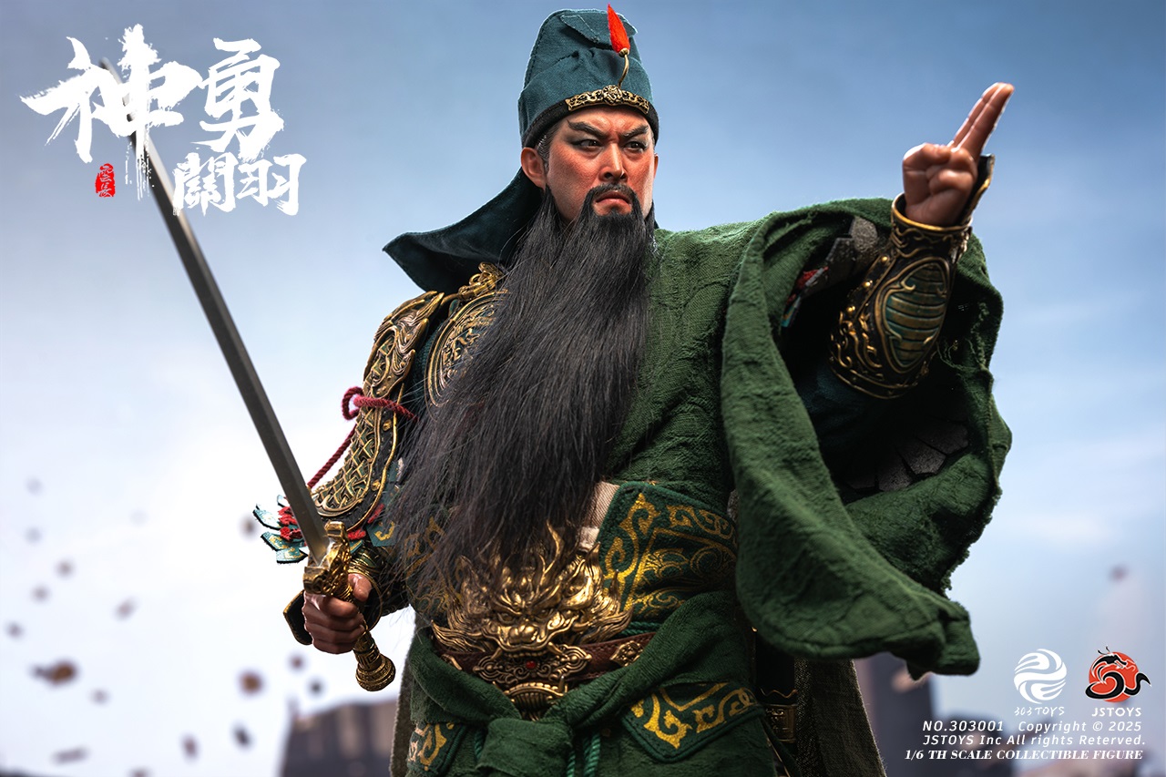 303TOYS x JSTOYS NO.303001 THREE KINDOMS - Mighty Guan Yu Yun Chang (Standard Edition)