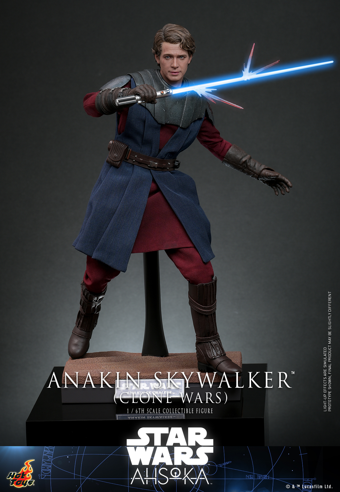 Hot Toys TMS129 Star Wars: Ahsoka™ - Anakin Skywalker™ (Clone Wars)