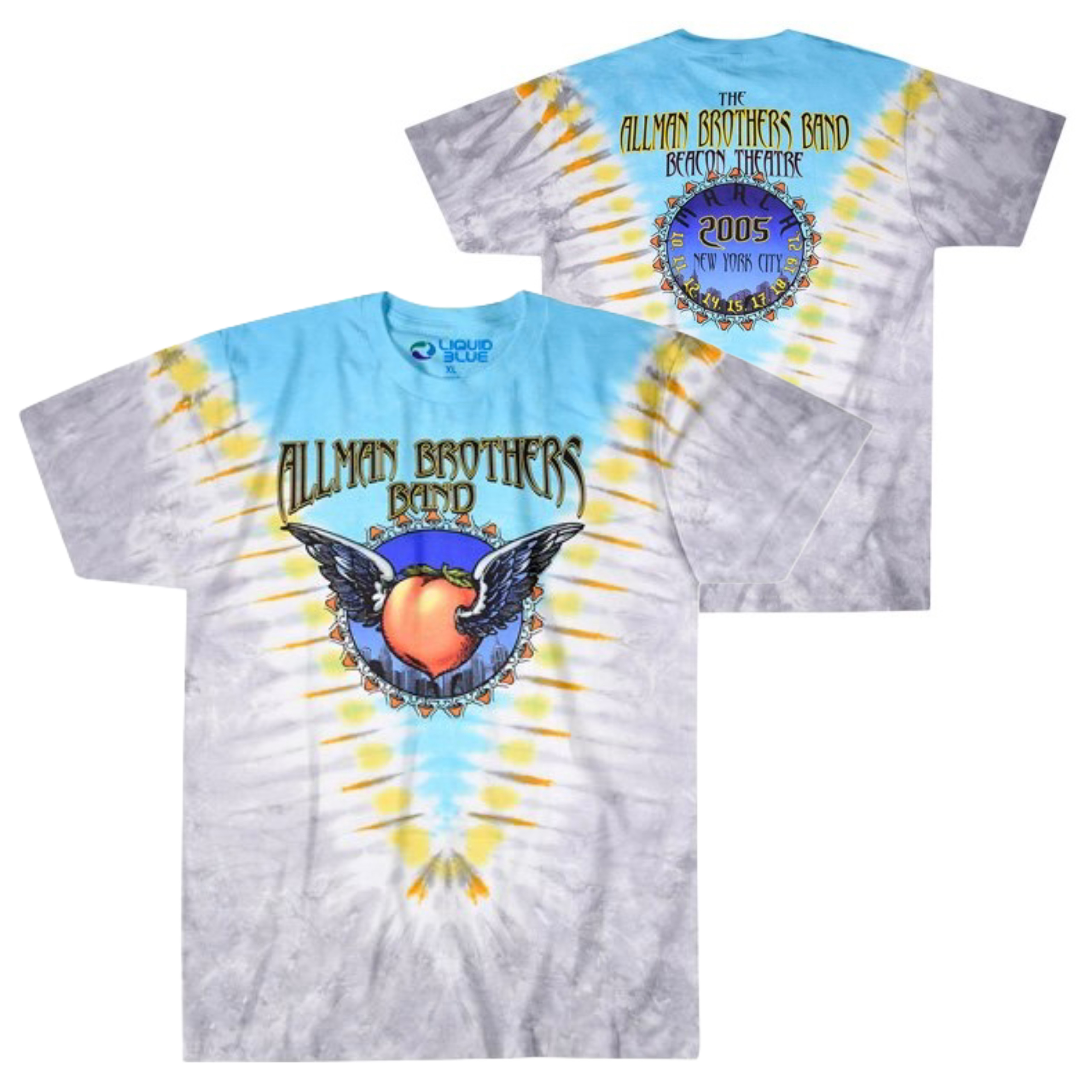 🇺🇸[PREORDER] เสื้อวง ALLMAN BROTHERS T-SHIRT รวมลายสุดฮิต ลิขสิทธิ์แท้ LIQUID BLUE จาก USA