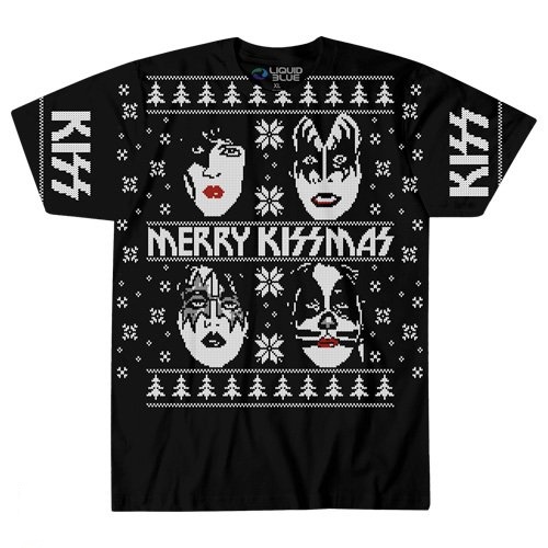 🇺🇸[PREORDER] เสื้อวง KISS T-SHIRT รวมลายสุดฮิต ลิขสิทธิ์แท้ LIQUID BLUE จาก USA