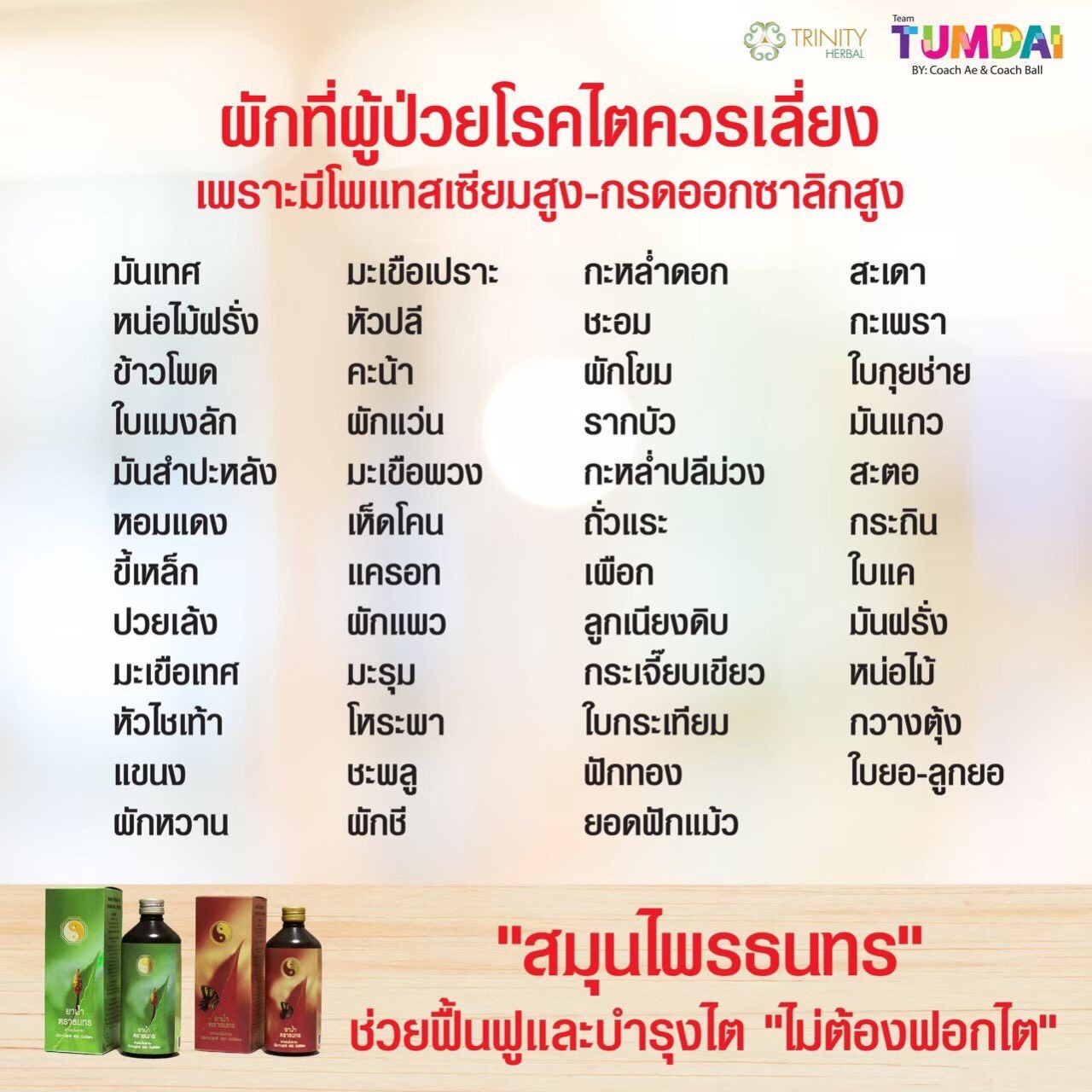เมนูอาหารผู้ป่วยฟอกไต