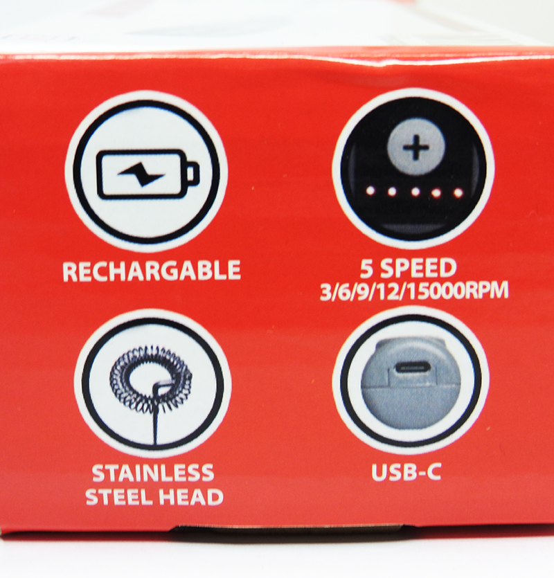 เครื่องปั่นฟองนม imix USBชาร์ต 3.7V-5000-25000rpm