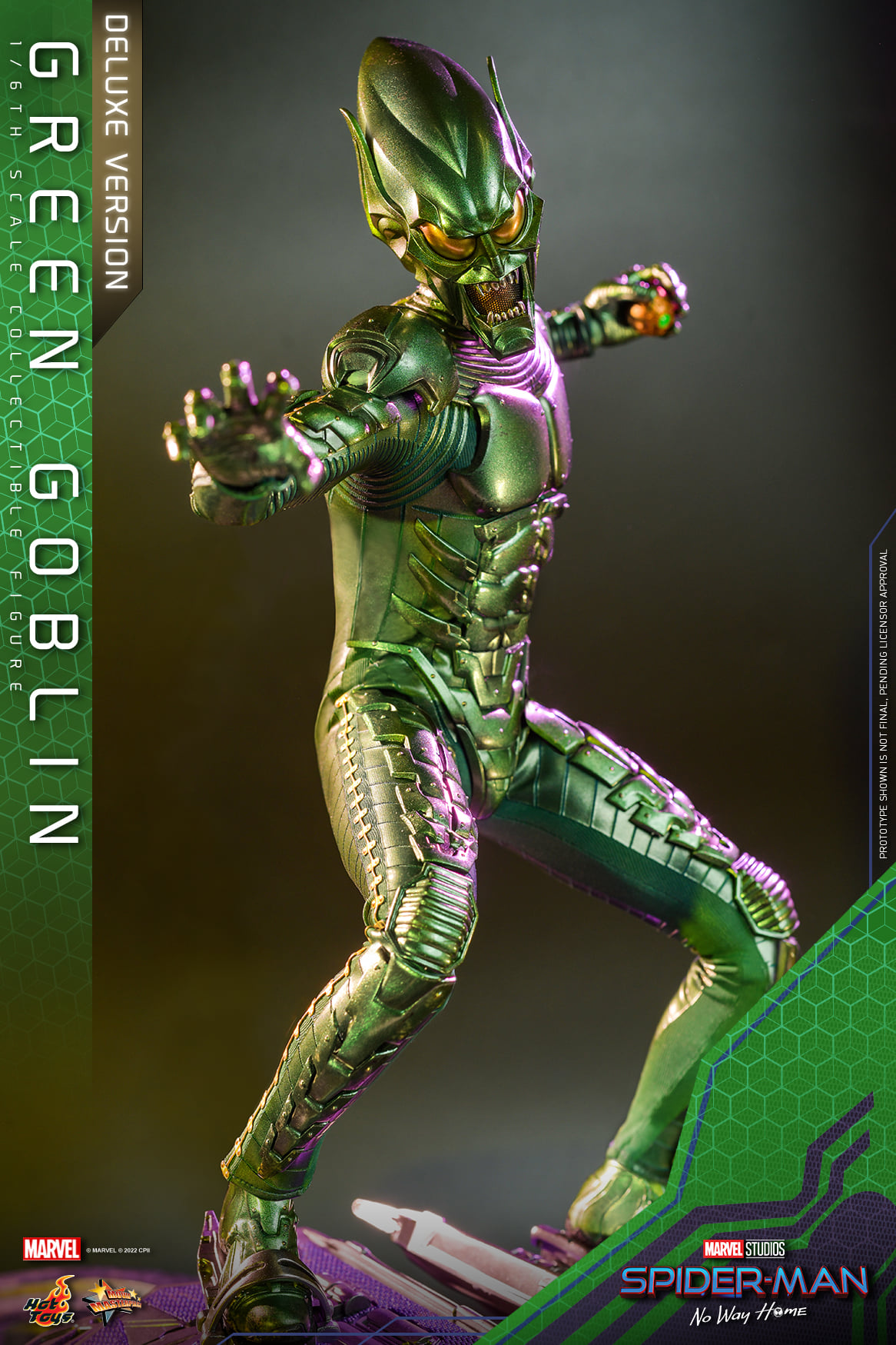 Hot Toys MMS631 1/6 Spider-Man: No Way Home - Green Goblin (Deluxe Version)