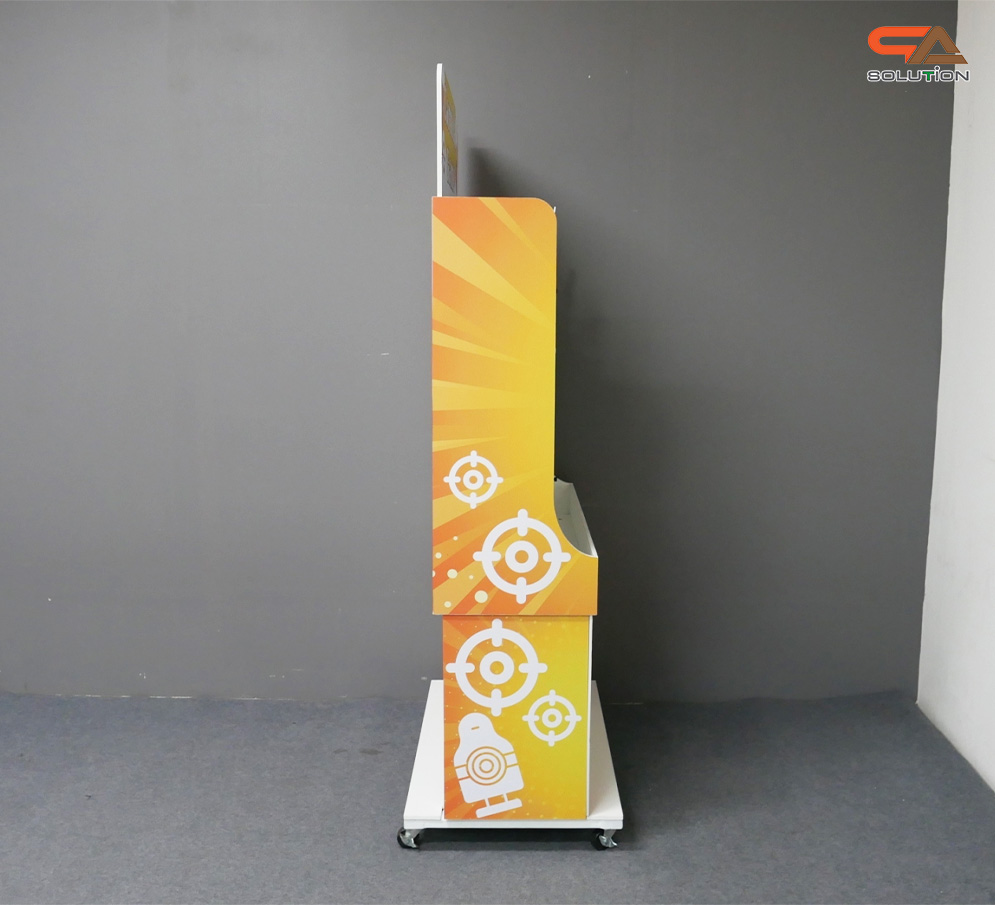 เกมส์ CARNIVAL GAME ปาแก้ว ขนาดโครง (W) 90 x (L)50 x (H)176 cm. พร้อมแก้ว 36 ใบ และบอลโฟม 12 ลูก